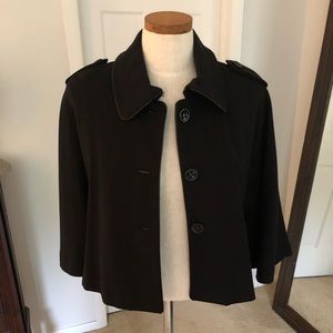 Express Studio cropped swing jacket.